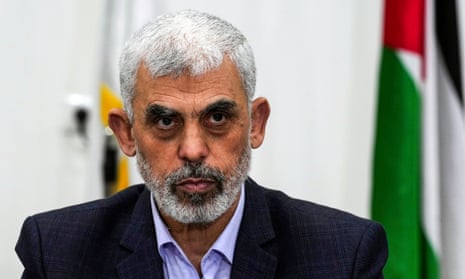 Yahya Sinwar, the political leader of Hamas in Gaza