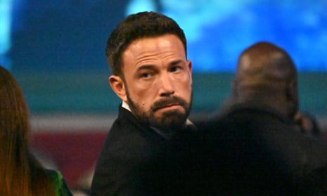 Ben Affleck at the Grammys … a man weighed down by the punishing, relentless burden of life on Earth.