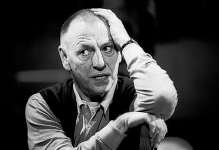 Kenneth Cranham in Cardiff East, written and directed by Peter Gill, at the Cottesloe theatre, London, 1997.