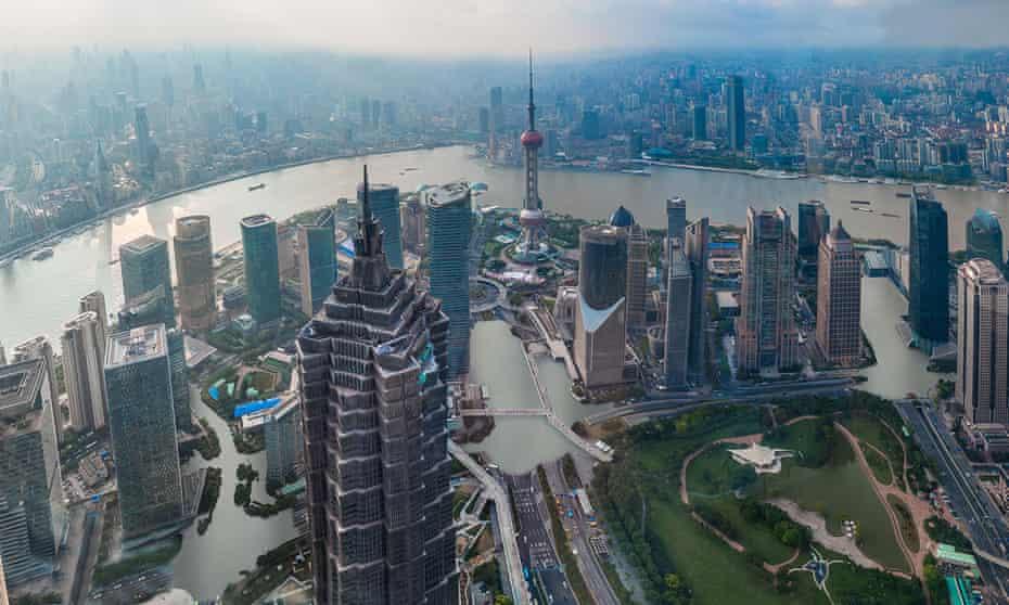 How Shanghai would look with a rise of just 2C: the UN warned this week of a potential 3C scenario.