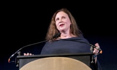 Angela Hartnett speaks at the Observer Food Awards 2017, held at the Freemasons Hall in central London, 12 October 2017