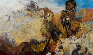 Wild at heart: one of artist Emily Lamb’s paintings.