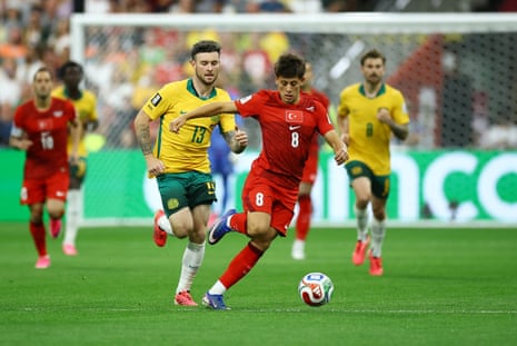 Turkey's Arda Guler in action