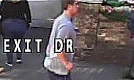 CCTV still issued by the Metropolitan police of the suspect police wish to trace over the assault on a woman on Putney Bridge.