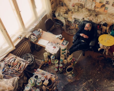 Götz Valien in his Schöneberg studio