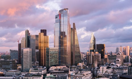 The City of London’s financial district.
