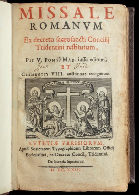 Open missal