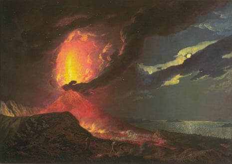 Squirrelled away … Vesuvius in Eruption, c 1774-46, by Joseph Wright of Derby, in the Tate Britain collection.