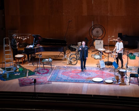 ‘Will we fall flat?’ … recording James Blades: Pandemonium of the One-Man Band.