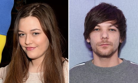 Félicité Tomlinson and her half-brother Louis Tomlinson of One Direction.