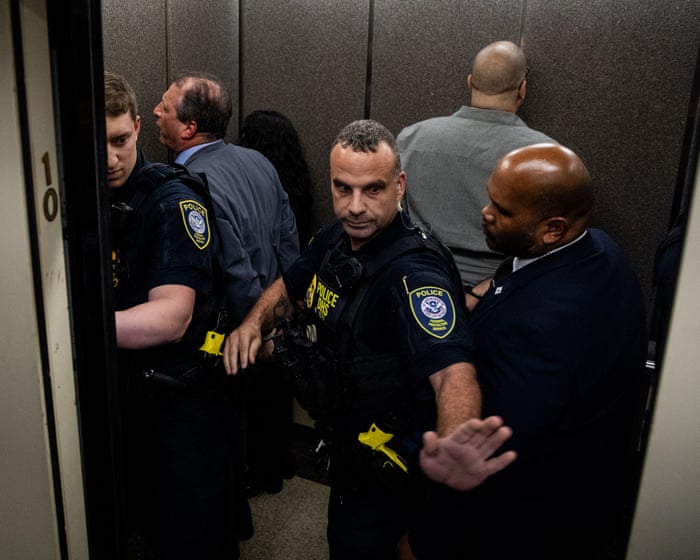 New York lawmakers arrested for blocking Ice access to federal building