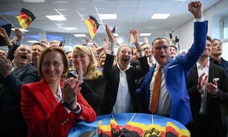 The far-right Alternative für Deutschland (AfD) made significant gains in the European elections.