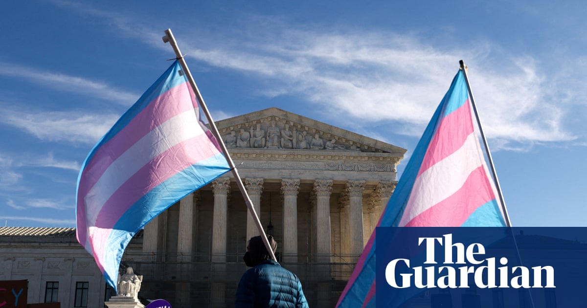 Supreme court blocks Trump’s bid to restrict gender care for trans prisoners