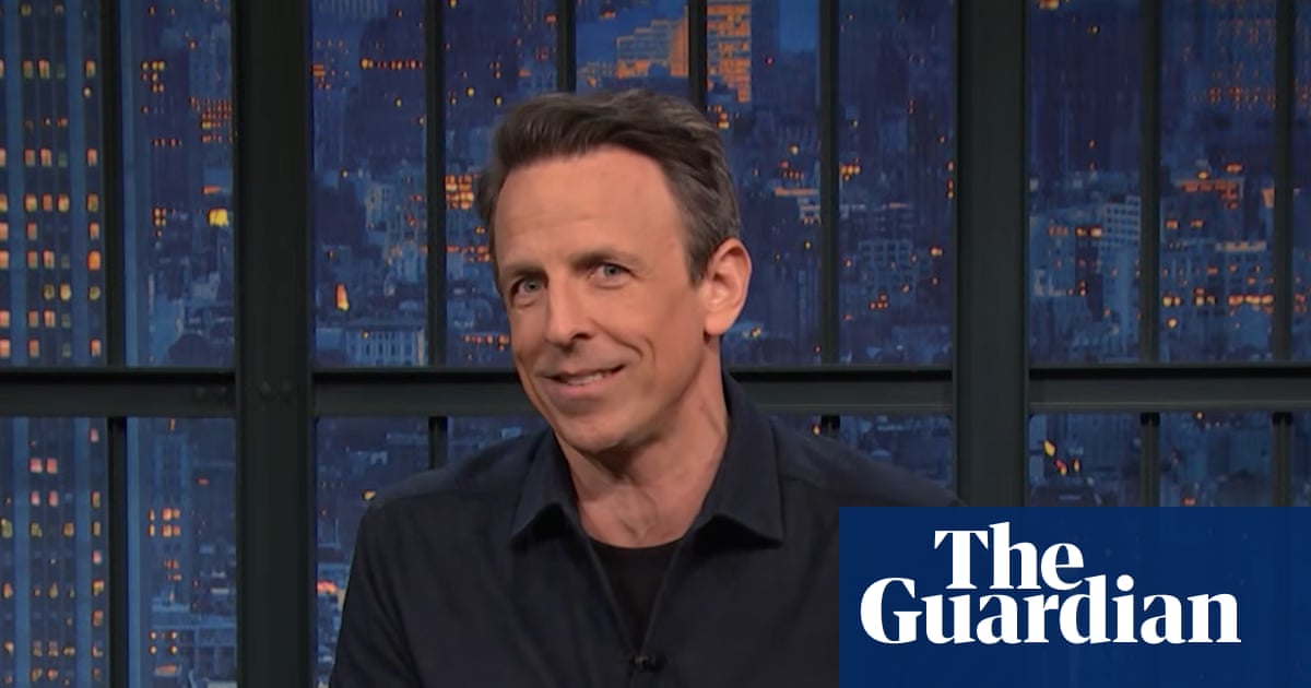Seth Meyers on Pete Hegseth: ‘The face of a man war-fighting with his colon’