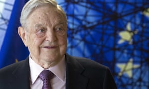 George Soros, the billionaire philanthropist, has long been demonized by the far right. 3384.jpg?width=300&quality=85&auto=forma