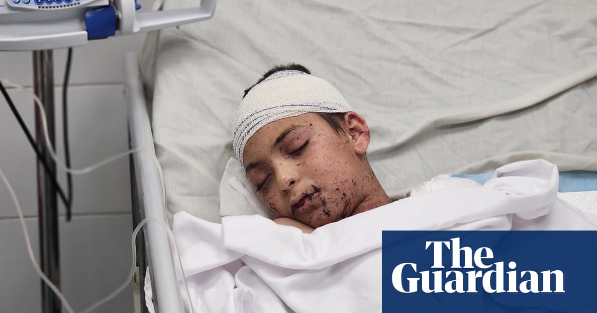 Gaza doctor and son evacuated after husband and nine children killed in Israeli strike