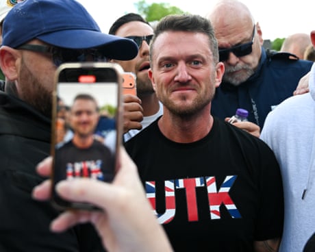Tommy Robinson detained at Heathrow under counter-terrorism laws