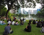 ‘It’s good to do nothing’: why hundreds gathered to sit still on one Bangkok weekend