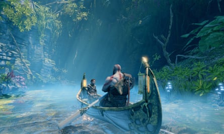 إله الحرب راجناروك، الذي لامس أبًا جديدًا.