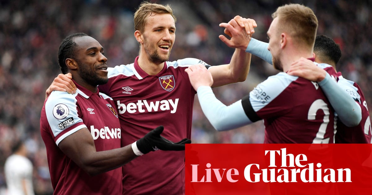 West Ham v Everton: Premier League – live! - The Guardian