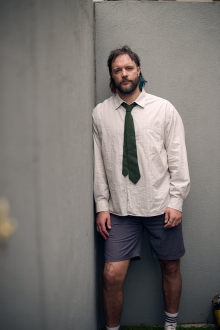 Mitch BrownFormer AFL footballer Mitch Brown in his home in Melbourne. Brown who in 2025, came out publicly as bisexual, becoming the AFL’s first openly male queer past or present player, nearly found himself going down a manosphere pipeline.