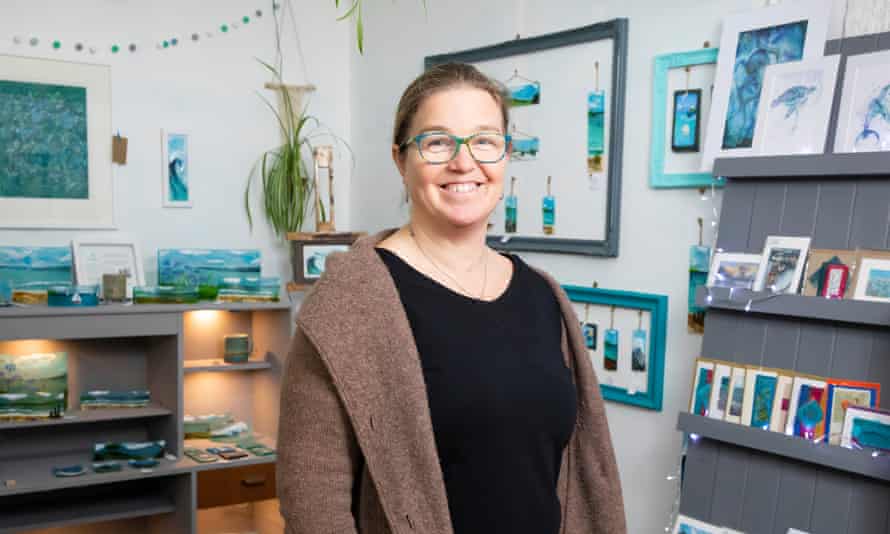‘Lazy caricature’: St Austell reacts to Tim Smit’s rant about Cornish people | Cornwall 2 Art shop owner Claire Harris.
