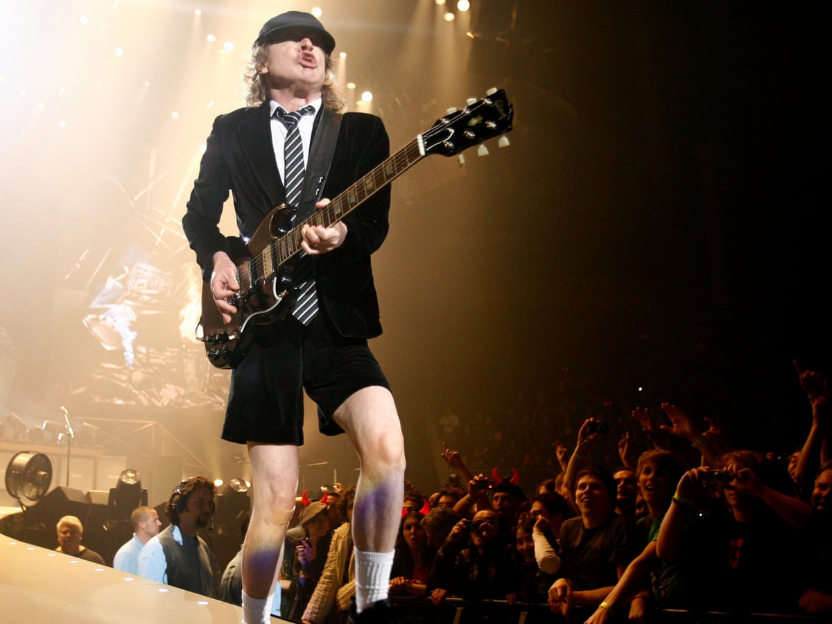 Ac Dc S Angus Young His Top Five Rock N Roll Moves Ac Dc The Guardian