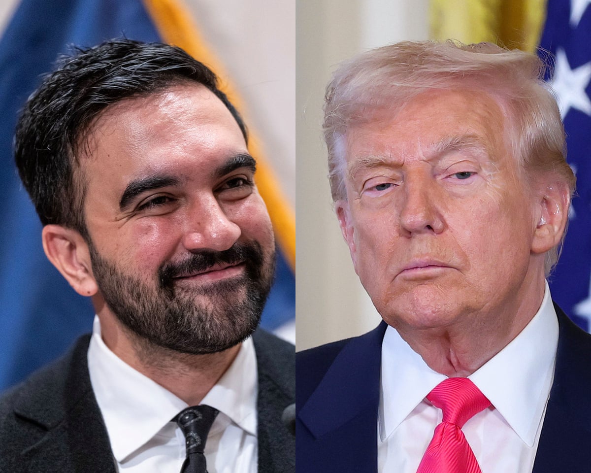 Trump signals he may soon meet with political adversary Zohran Mamdani | Zohran Mamdani | The Guardian