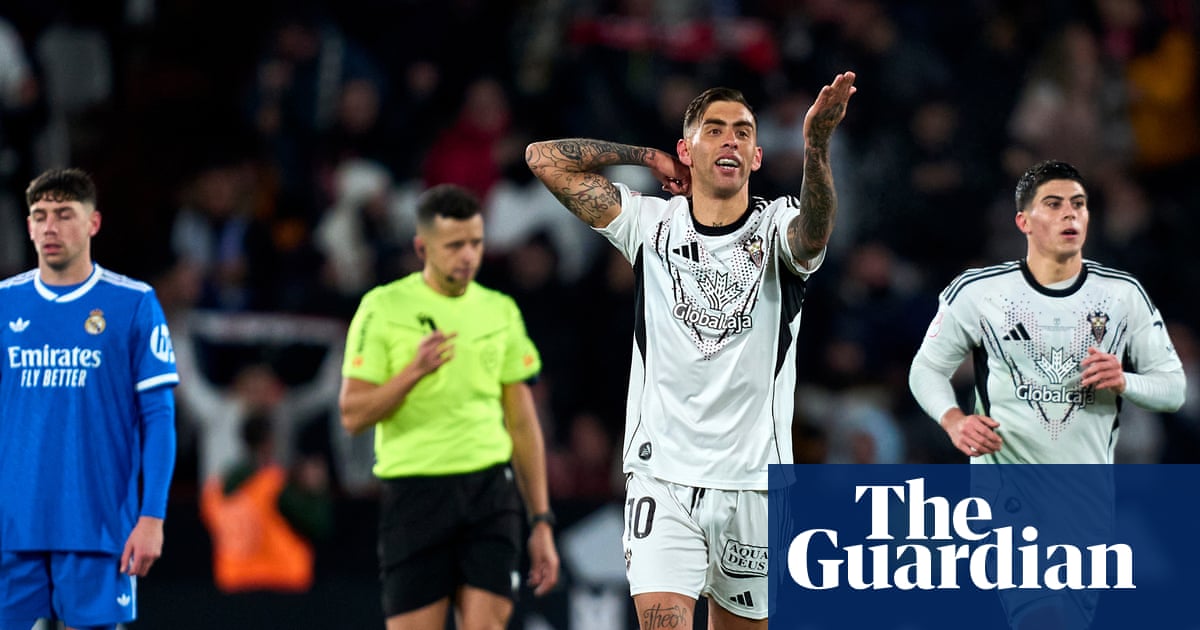 Arbeloa starts Real Madrid tenure with disastrous Copa del Rey defeat at Albacete