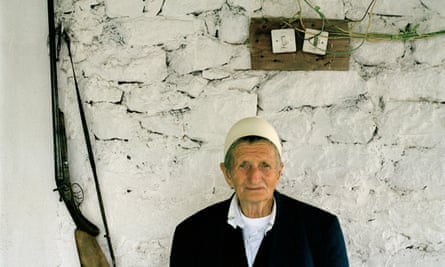 Albanian Sokol Zmajli, 80, changed her name from Zhire when she was young.