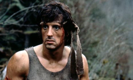Sylvester Stallone  in Rambo: First Blood.