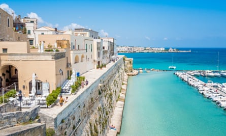The old town of Otranto.