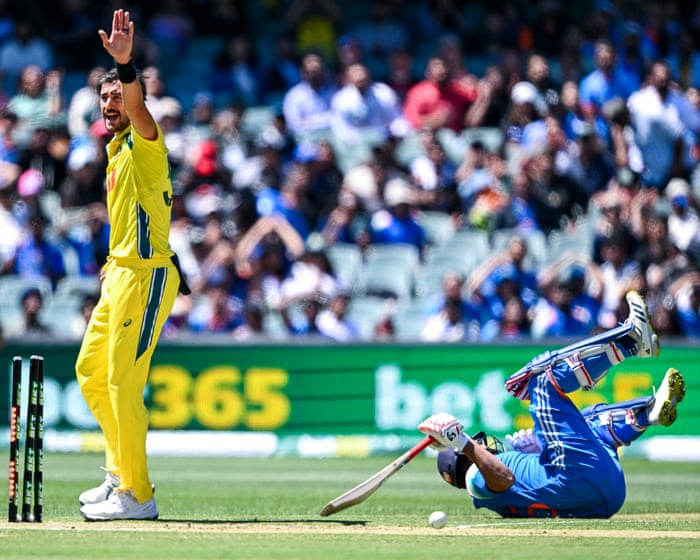 Australia v India: second men’s one-day international – live