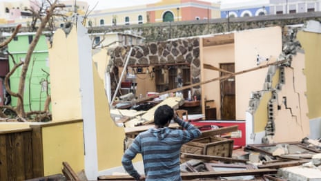 Hurricane Maria pummels Puerto Rico - video report