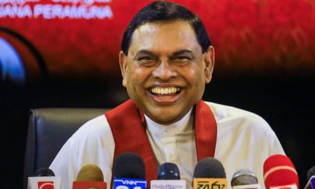 Former Sri Lankan finance minister Basil Rajapaksa