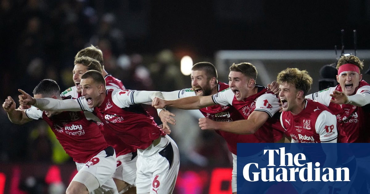 Fantastic Fleetwood seal shootout success in Carabao Cup shock against Arsenal