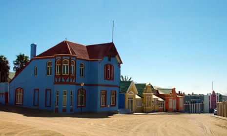 The Namibian town of Lüderitz