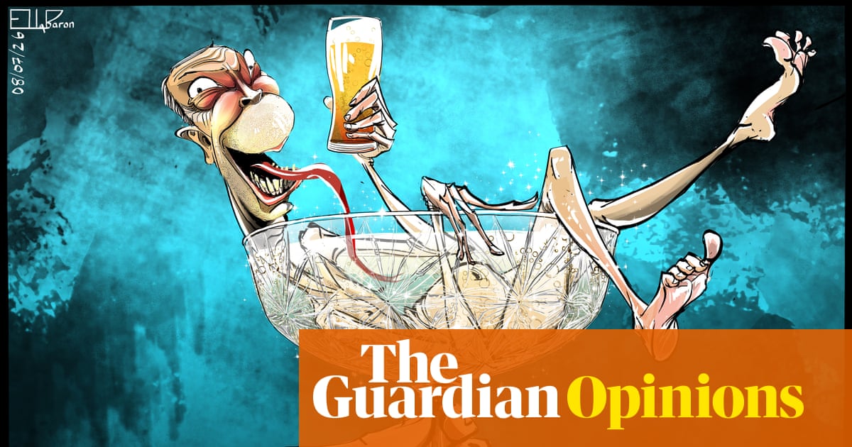 Ella Baron on Nigel Farage stepping down as an MP – cartoon
