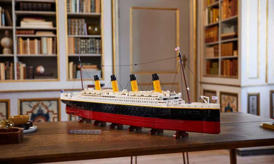 Lego’s 9,000-piece Titanic.
