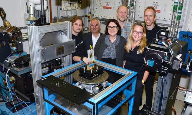 Team of scientists behind high-tech machine