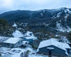 Australia news live: Thredbo snow as cold snap arrives; Queensland education department hit by international cybersecurity breach