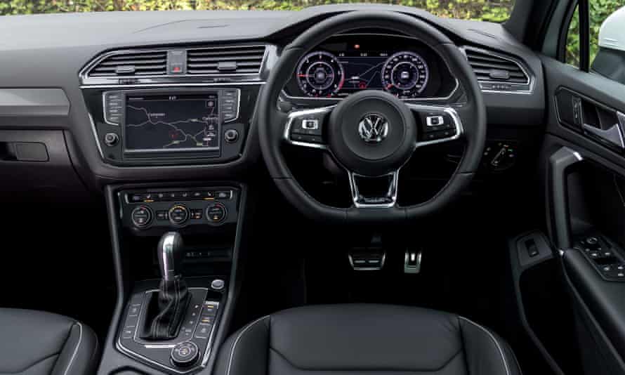 Inside story: the Tiguan’s smart interior, including its adaptable digital dashboard