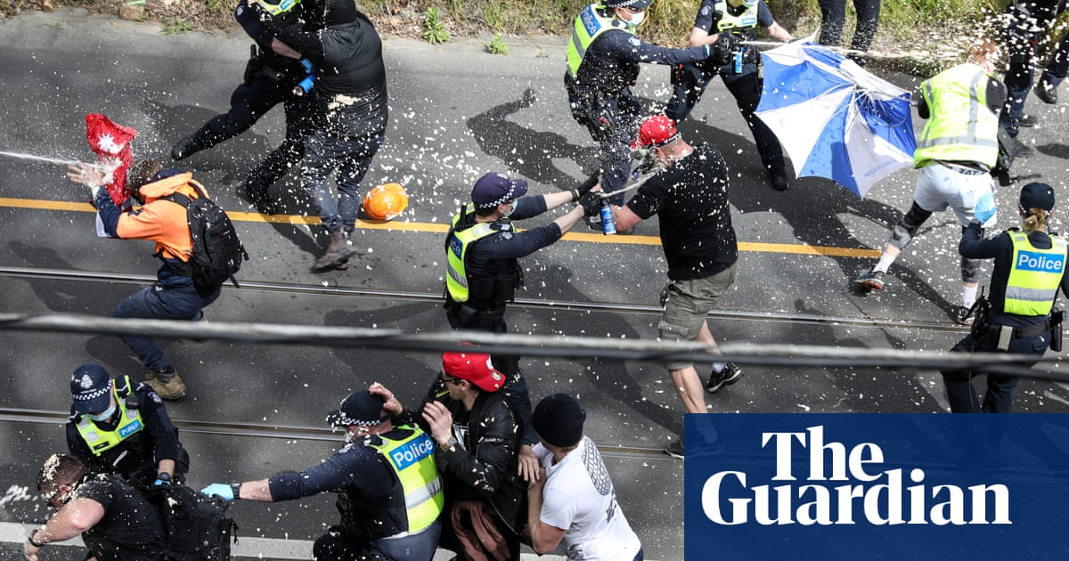 Victoria Police Should Have Deployed Riot Squad To Horrific Anti Lockdown Protest Union Says Coronavirus The Guardian Victoria Police Should Have Deployed Riot Squad To Horrific Anti Lockdown Protest Union Says Coronavirus The Guardian