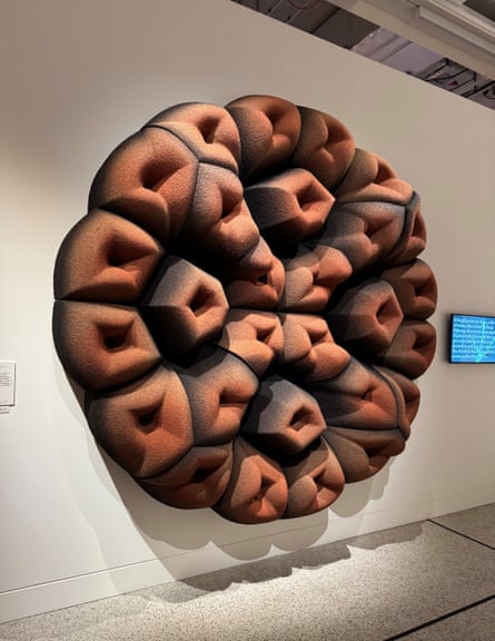 Knobbly cladding … the ‘transspecies rosette’ by Andrés Jaque