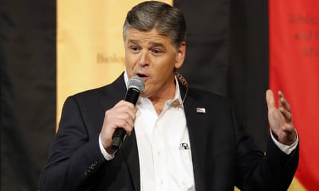Sean Hannity targets media watchdog amid questions over future at Fox News  | Fox News | The Guardian