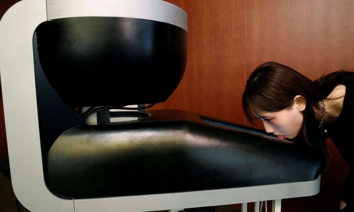 Taste the TV: Japan invents lickable screen to imitate food flavours | Japan | The Guardian