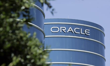 The Oracle headquarters in Redwood City, California.