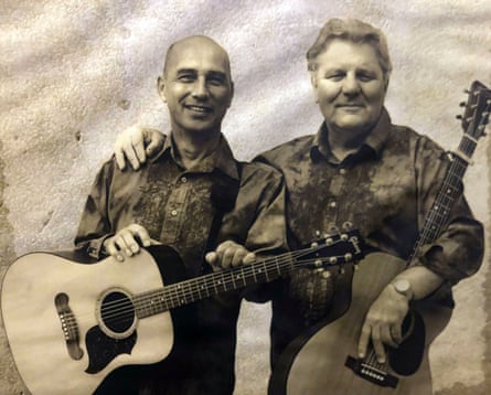 Ian (left) and Roger in 2007.