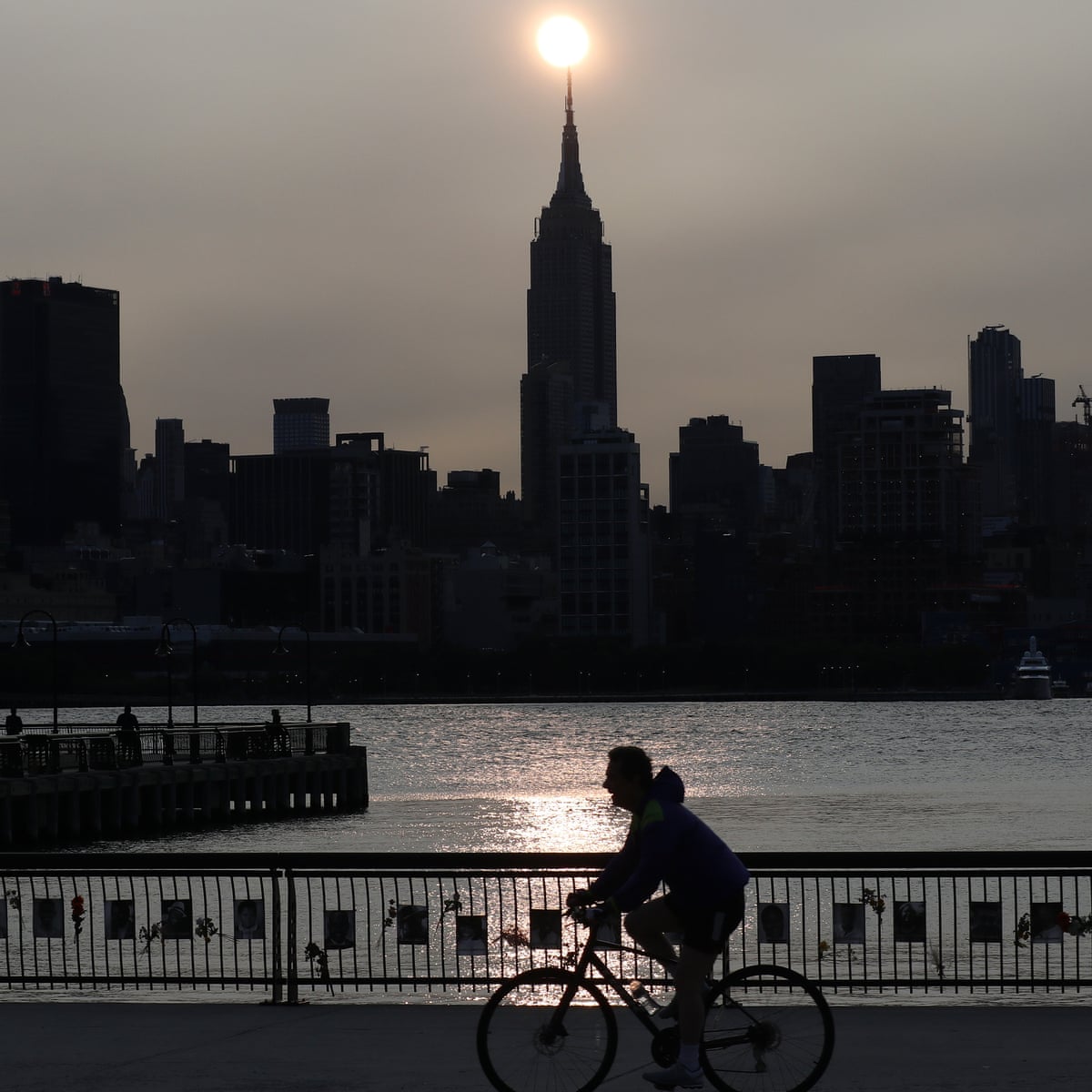 Smoke From West Coast Wildfires Has Drifted To New York And Washington Dc Wildfires The Guardian