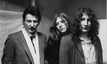 Lucian with Rose and her brother Ali in 1974